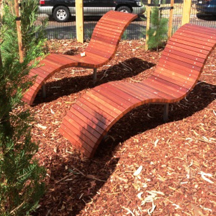 Reclining seats provide a comfortable place to sit in the Reserve