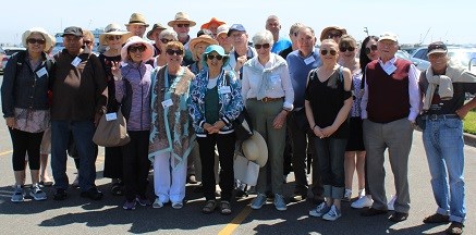 Linking Neighbours group on a day trip to Portarlington