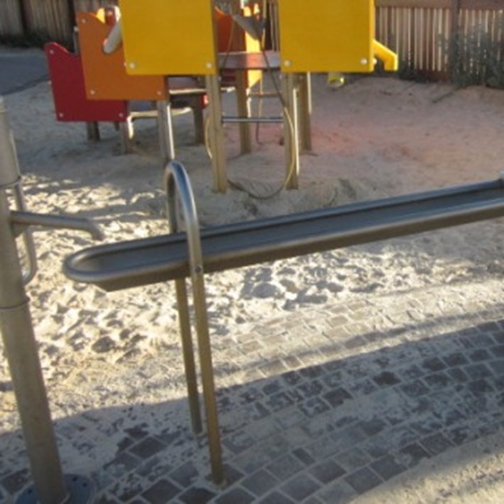 Water play pump provided at Plum Garland playground
